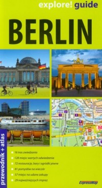 Berlin explore! Guide - okładka książki