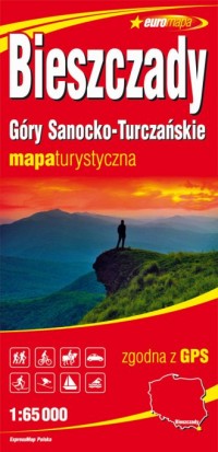Bieszczady. Góry Sanocko-Turczańskie - okładka książki