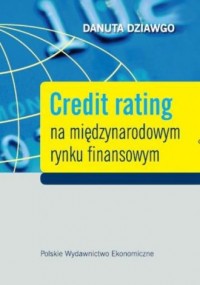 Credit rating na międzynarodowym - okładka książki