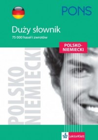 Duży słownik polsko-niemiecki - okładka podręcznika
