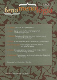 Fenomenologia nr 7/2009 - okładka książki