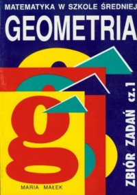 Geometria. Zbiór zadań cz. 1 - okładka podręcznika
