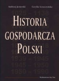 Historia gospodarcza Polski - okładka książki