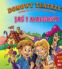 Jaś i Małgosia - domowy teatrzyk - okładka książki