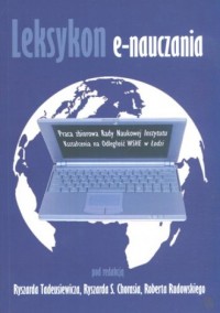Leksykon e-nauczania - okładka książki