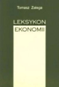 Leksykon ekonomii - okładka książki