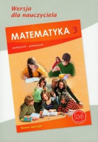 Matematyka z plusem. Klasa 3. Podręcznik - okładka podręcznika
