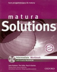 Matura Solutions Intermediate Workbook - okładka podręcznika