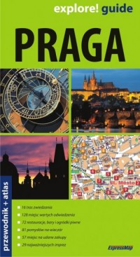 Praga explore! Guide - okładka książki