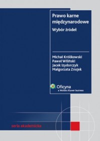 Prawo karne międzynarodowe. Wybór - okładka książki