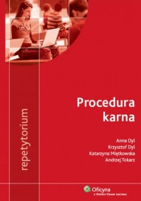 Procedura karna. Repetytorium - okładka książki