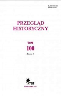 Przegląd Historyczny. Tom C. Zeszyt - okładka książki