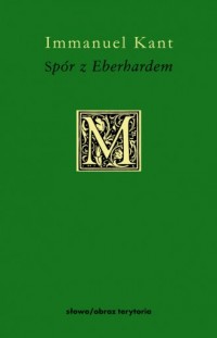 Spór z Eberhardem - okładka książki
