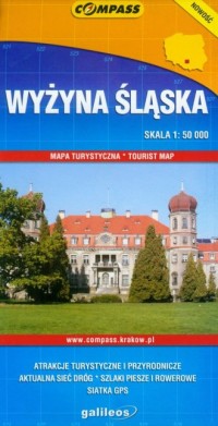 Wyżyna Śląska (mapa turystyczna) - okładka książki