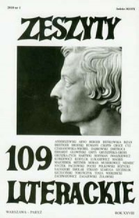 Zeszyty Literackie 109 Fryderyk - okładka książki