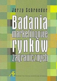 Badania marketingowe rynków zagranicznych - okładka książki