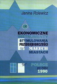 Ekonomiczne instrumenty stymulowania - okładka książki