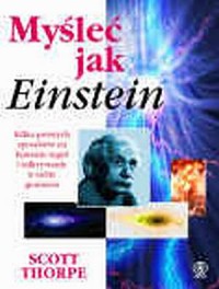 Myśleć jak Einstein - okładka książki