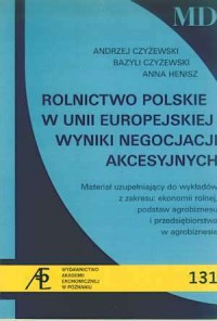 Rolnictwo polskie w Unii Europejskiej. - okładka książki