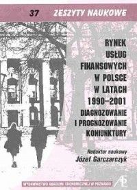 Rynek usług finansowych w Polsce - okładka książki