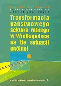 Transformacja państwowego sektora - okładka książki
