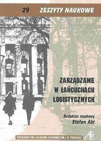 Zarządzanie w łańcuchach logistycznych. - okładka książki