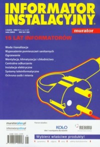 Informator instalacyjny 2010 - okładka książki