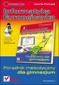 Informatyka Europejczyka. Gimnazjum. - okładka podręcznika