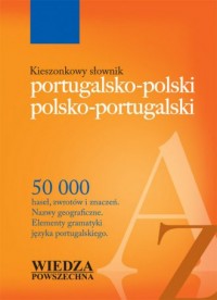 Kieszonkowy słownik portugalsko-polski - okładka książki
