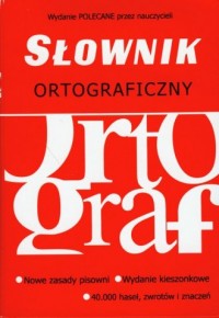 Słownik ortograficzny Kieszonkowy - okładka książki