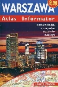 Warszawa. Atlas. Informator - okładka książki