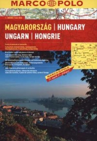 Węgry. Atlas drogowy Marco Polo - okładka książki