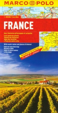 Francja. Mapa drogowa - okładka książki