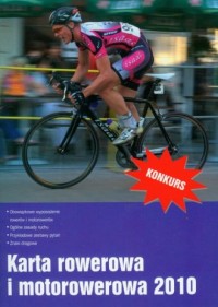 Karta rowerowa i motorowerowa 2010 - okładka książki