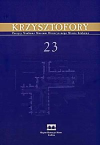 Krzysztofory nr 23 - okładka książki