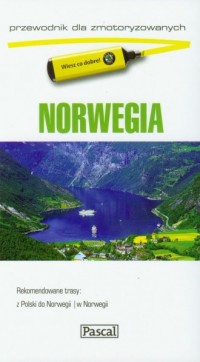 Norwegia Przewodnik dla zmotoryzowanych - okładka książki