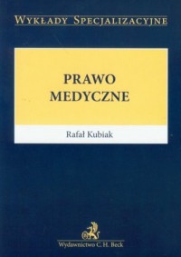 Prawo medyczne - okładka książki
