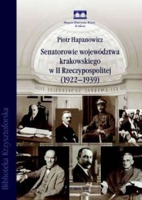 Senatorowie województwa krakowskiego - okładka książki