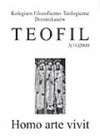 Teofil 3(14)/2000. Homo arte vivit - okładka książki