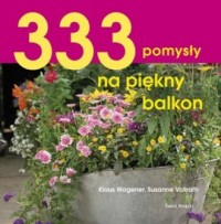 333 pomysły na piękny balkon - okładka książki