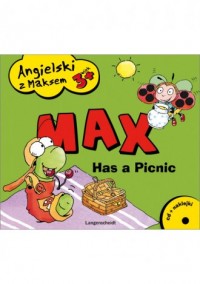 Angielski z Maksem 3+. Max Has - okładka podręcznika