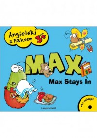 Angielski z Maksem 3+. Max Stays - okładka podręcznika
