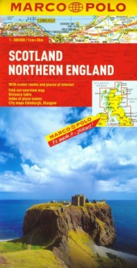 Anglia Północna. Mapa drogowa - okładka książki