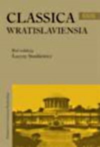 Classica Wratislaviensia XXIX - okładka książki