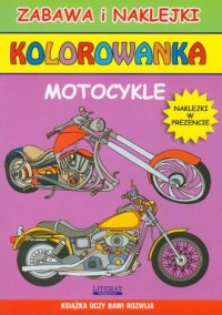 Motocykle. Kolorowanka - okładka książki