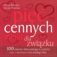 Pięć cennych minut dla związku - okładka książki