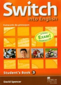 Switch into English 3. Gimnazjum. - okładka podręcznika