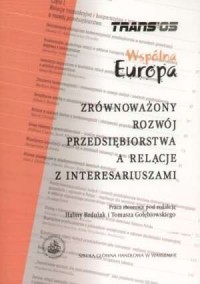 TRANS 05. Wspólna Europa. Zrównoważony - okładka książki