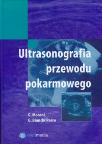 Ultrasonografia przewodu pokarmowego - okładka książki