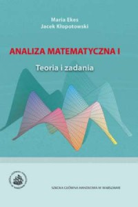 Analiza matematyczna cz. 1. Teoria - okładka książki